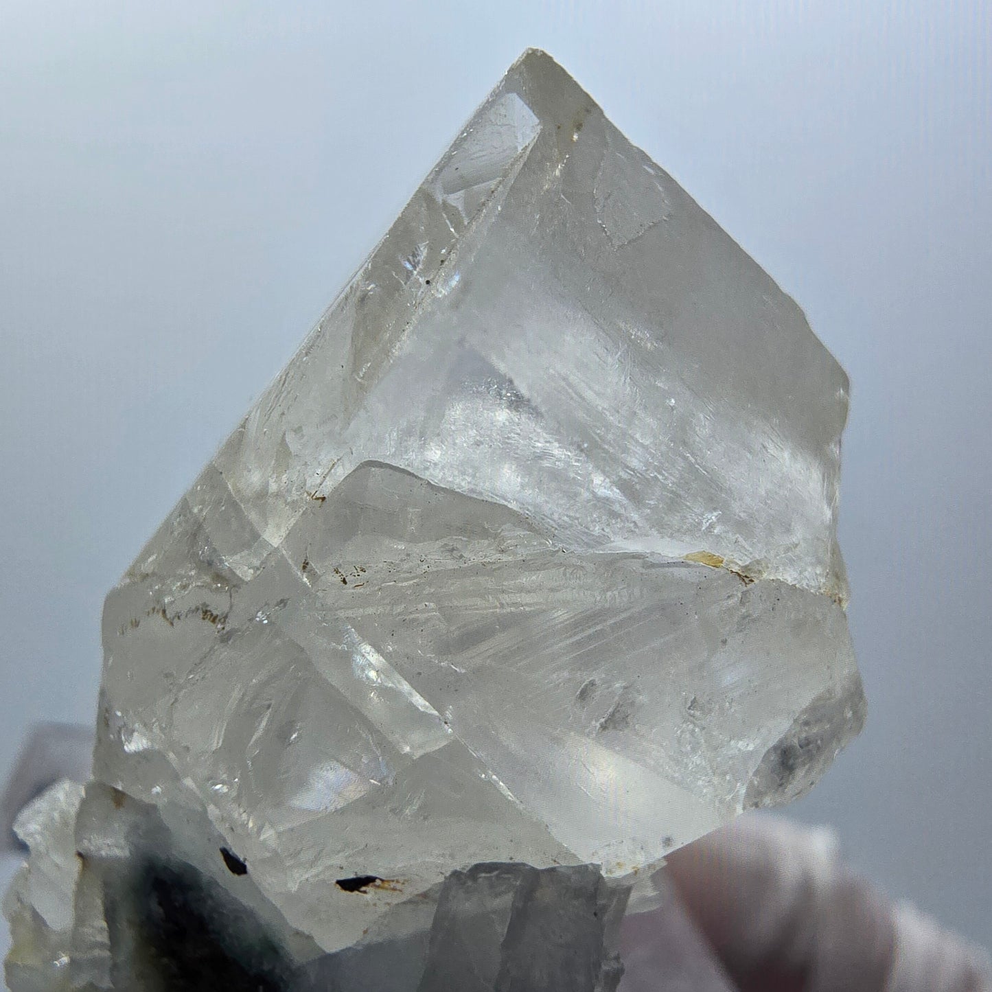 Rare Calcite Cube on Matrix Specimen Streep Mine Goboboseb Namibia 28*27*24mm #12610