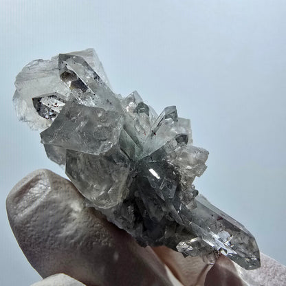 Starburst Quartz with Hematite, Calcite on Matrix, Streep Mine, Goboboseb, Namibia 53*32*23mm #12617