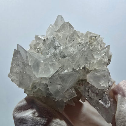 Seltene Calcit mit Quarz auf Matrix Streep Mine Goboboseb, Namibia 54*40*33mm #12621