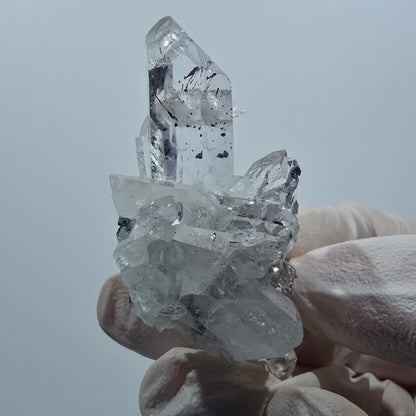 Quartz Harlequin Stellate avec Hématite sur Matrice Mine Streep Goboboseb, Namibie 52*38*18mm #12623