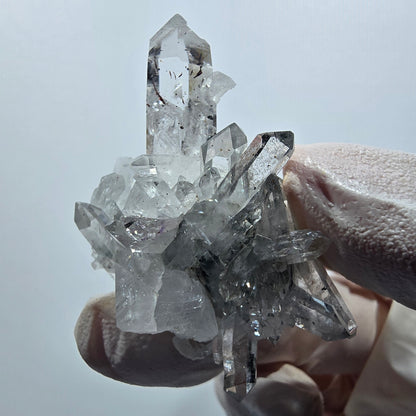 Quartz Harlequin Stellate avec Hématite sur Matrice Mine Streep Goboboseb, Namibie 52*38*18mm #12623