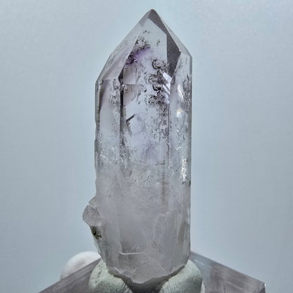 Fantôme Squelette Améthyste, Pointe de Chlorite Mine Streep Goboboseb, Namibie 46*16*14mm #12632