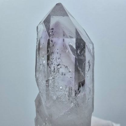 Fantôme Squelette Améthyste, Pointe de Chlorite Mine Streep Goboboseb, Namibie 46*16*14mm #12632