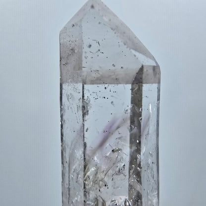 Lemurian Phantom Amethyst with Epidote Streep Mine Goboboseb, Namibia 55*19*14mm #12634