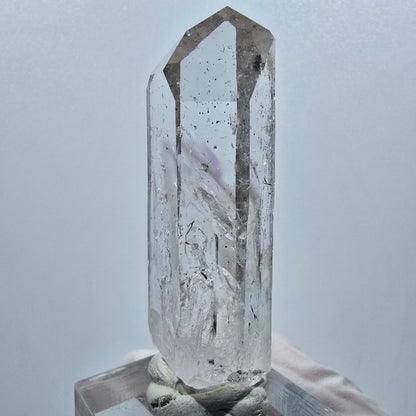 Lemurian Phantom Amethyst with Epidote Streep Mine Goboboseb, Namibia 55*19*14mm #12634