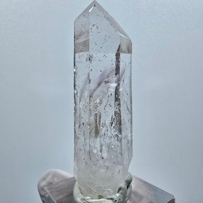 Lemurian Phantom Amethyst with Epidote Streep Mine Goboboseb, Namibia 55*19*14mm #12634