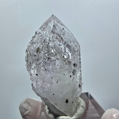 Enhydro Lemurian Phantom Amethyst, Analcime, Epidote Hematite Streep Mine Namibia 47*26*24mm #12637