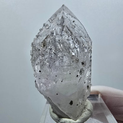 Enhydro Lemurian Phantom Amethyst, Analcime, Epidote Hematite Streep Mine Namibia 47*26*24mm #12637