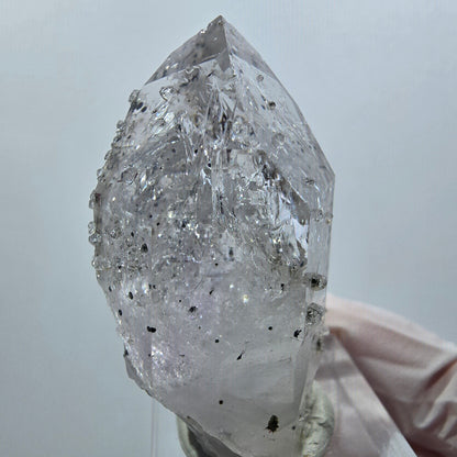 Enhydro Lemurian Phantom Amethyst, Analcime, Epidote Hematite Streep Mine Namibia 47*26*24mm #12637
