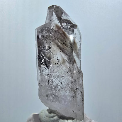 Enhydro Lemurian Phantom Skeletal Amethyst, Hematite 2x Bubble Streep Mine Namibia 59*22*22mm #12641