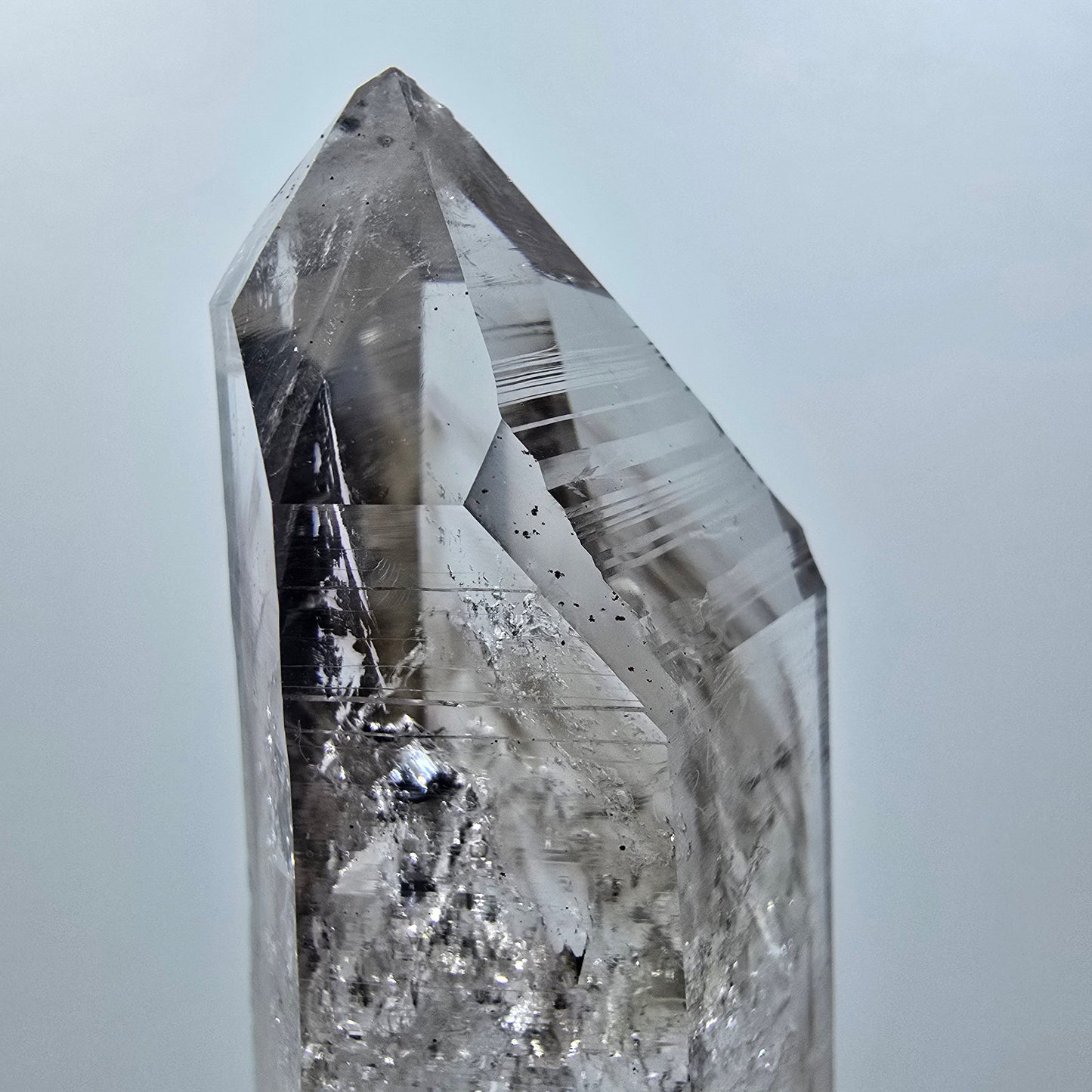 Enhydro Lemurian Phantom Amethyst, Hämatit, 3x Blase Streep Mine Namibia 62*24*20mm #12642