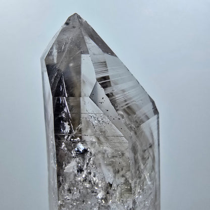 Enhydro Lemurian Phantom Amethyst, Hämatit, 3x Blase Streep Mine Namibia 62*24*20mm #12642