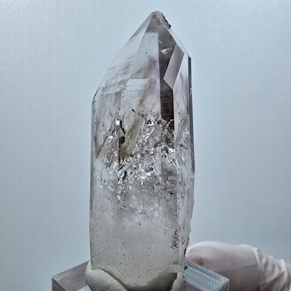 Enhydro Lemurian Phantom Amethyst, Hämatit, 3x Blase Streep Mine Namibia 62*24*20mm #12642