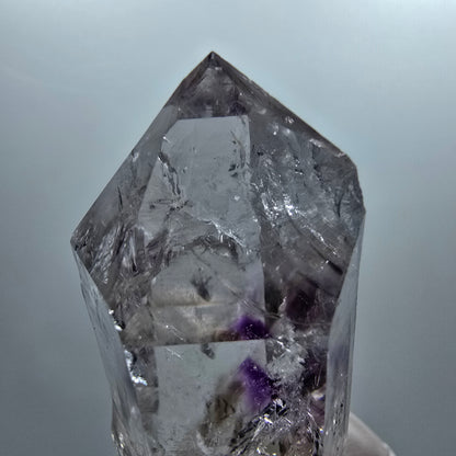 Enhydro Lemurian Phantom Amethyst, 2x Blase Streep Mine Goboboseb, Namibia 61*25*25mm #12653