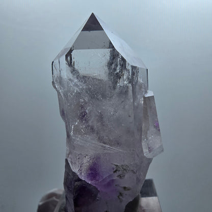 Skeleton Phantom Amethyst, Epidote Tip Streep Mine Goboboseb Namibia 50*50*25mm #12654
