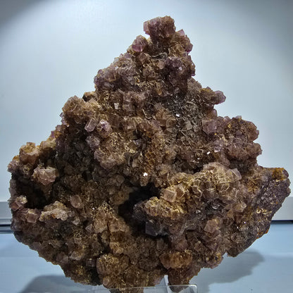 XXL Phantom Fluorite Cube Specimen, purple yellow Okorusu, Namibia 128*157*73mm #12677