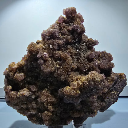 XXL Phantom Fluorite Cube Specimen, purple yellow Okorusu, Namibia 128*157*73mm #12677