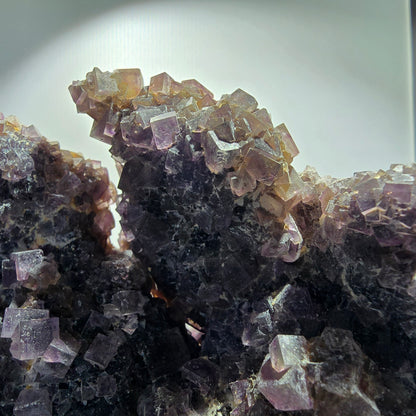 XXL Phantom Fluorite Cube Specimen Green Purple Okorusu, Namibia 173*132*98mm #12699