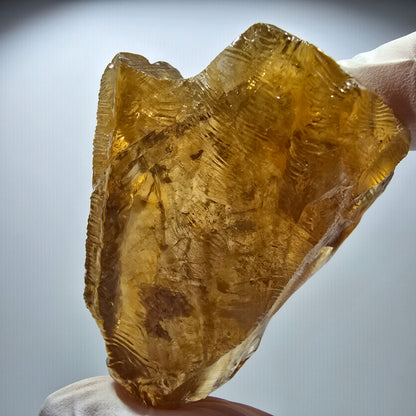 Natürlicher Honig Calcit Kristall, gelb orange Erongo, Namibia 56*44*28mm #12710