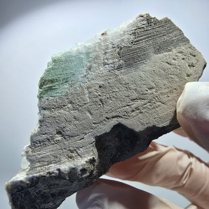 Prehnit Kugel, Calcit Würfel, Quarz auf Matrix Goboboseb, Namibia 80*37*32mm #12727