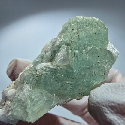 Prehnit Kugel, Calcit Würfel, Quarz auf Matrix Goboboseb, Namibia 57*36*23mm #12784