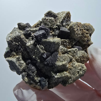 Fluorite, Goshenite, Tourmaline Schorl, Orthose Muscovite Erongo Namibie 51*44*29mm #12786