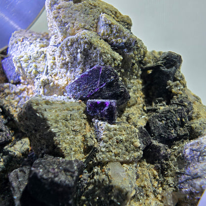 Fluorite, Goshenite, Tourmaline Schorl, Orthose Muscovite Erongo Namibie 51*44*29mm #12786