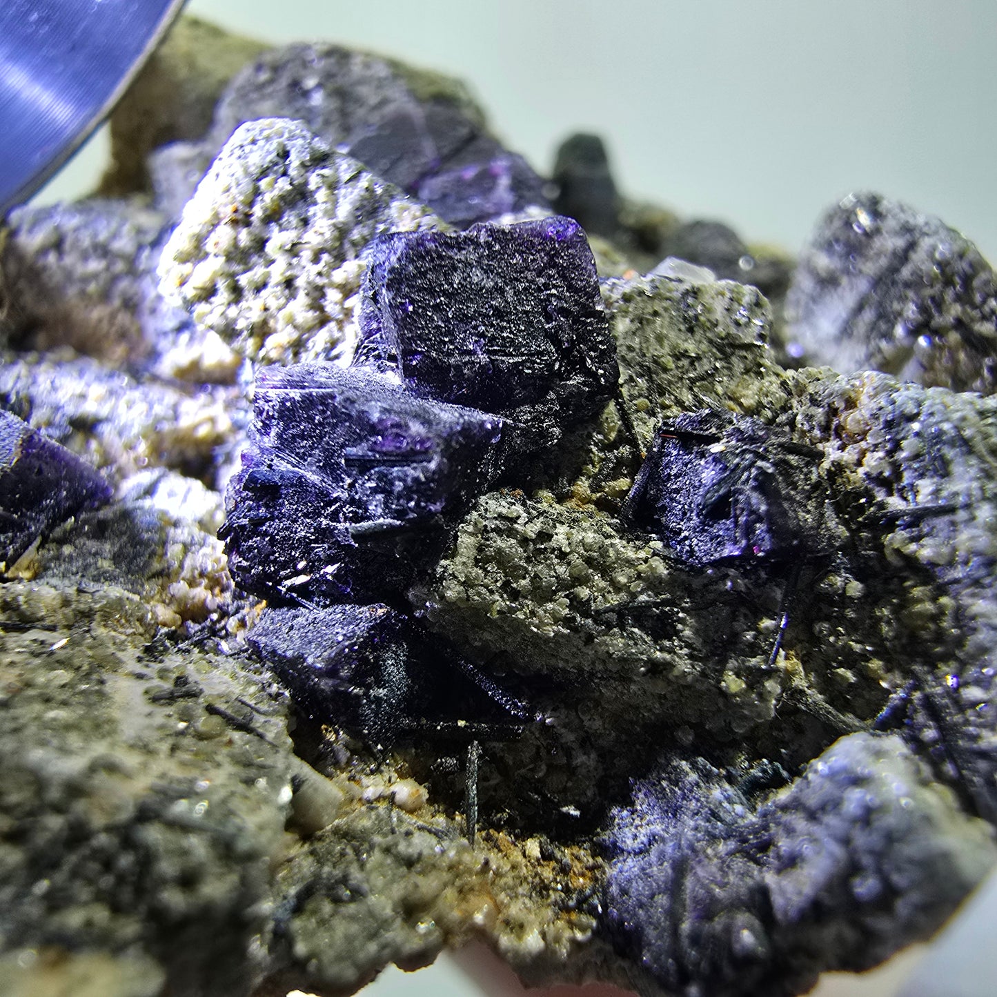 Fluorite, Goshenite, Tourmaline Schorl, Orthose Muscovite Erongo Namibie 51*44*29mm #12786