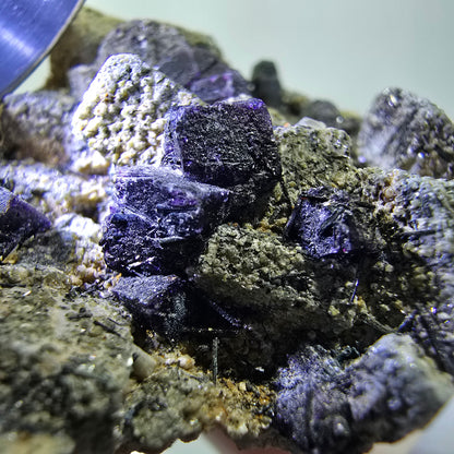 Fluorite, Goshenite, Tourmaline Schorl, Orthose Muscovite Erongo Namibie 51*44*29mm #12786