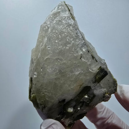 Seltene Wasssermelonen Turmalin auf Quarz Stufe Karabib, Namibia 69*45*35mm #12794