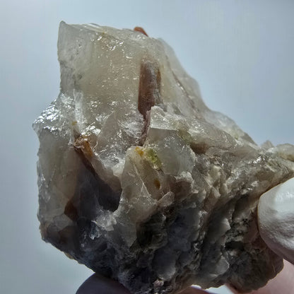 Seltene Elbait Turmalin auf Quarz Stufe Karabib, Namibia 50*49*48mm #12795