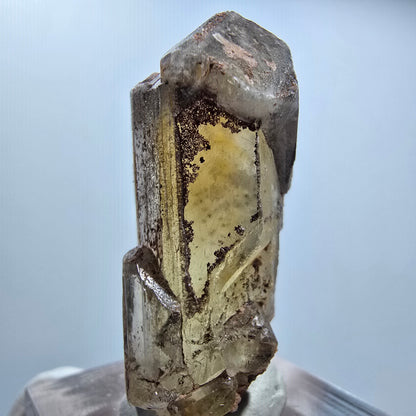 Seltener Baryt X Kristall, braun gelb Brukkaros, Namibia 40*17*16mm #12805