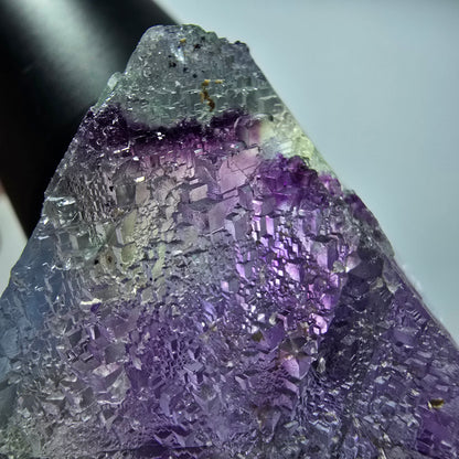 Seltene Phantom Fluorit Würfel Stufe, blau grün lila Omehane, Namibia 62*56*23mm #12814