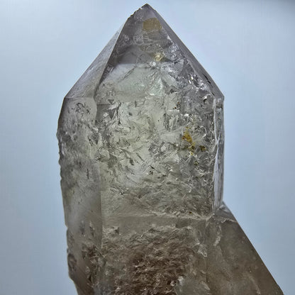 Skelett Rauchquarz mit Hyalit Opal Stufe Erongo, Namibia 72*44*36mm #12817