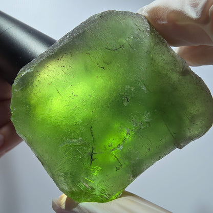 Phantom Fluorit Kristall, grün Erongo, Namibia 63*53*37mm #12820