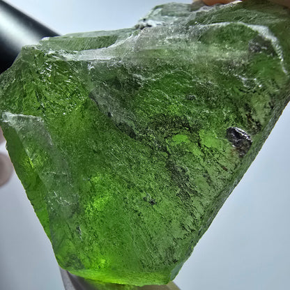 Phantom Fluorit Kristall, grün Erongo, Namibia 63*53*37mm #12820