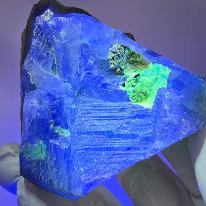 Phantom Fluorit Kristall, grün Erongo, Namibia 63*53*37mm #12820