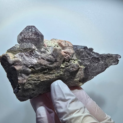 Große Skelett Rauchquarz auf Orthoklas Stufe Erongo, Namibia 115*64*30mm #12825