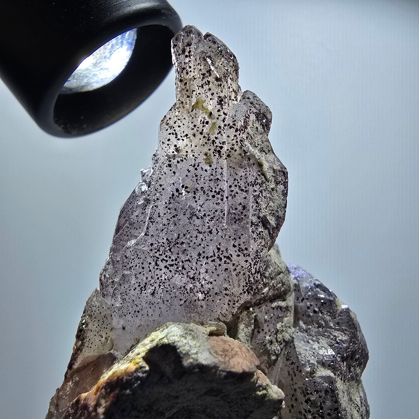 Große Skelett Rauchquarz auf Orthoklas Stufe Erongo, Namibia 115*64*30mm #12825