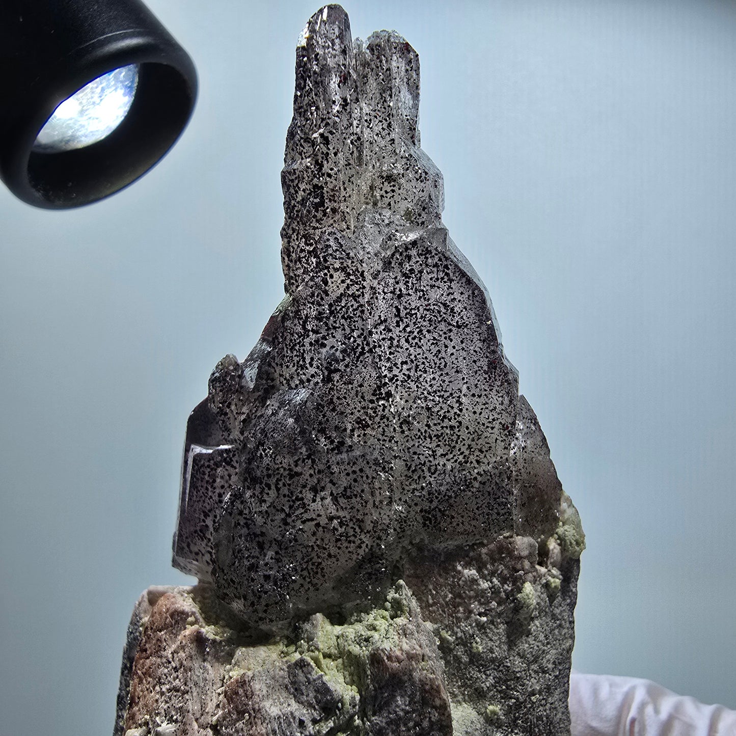 Große Skelett Rauchquarz auf Orthoklas Stufe Erongo, Namibia 115*64*30mm #12825