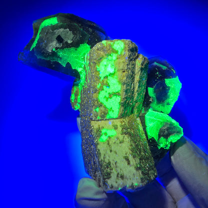 Seltene Rauchquarz, Hyalit Opal, Orthoklas Stufe Erongo, Namibia 89*82*41mm #12827