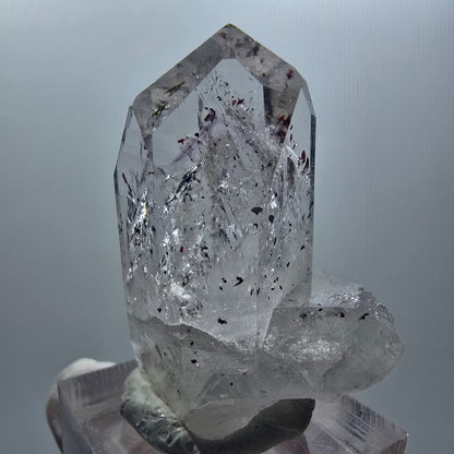 Enhydro Harlekin Phantom Amethyst, 1x Blase Streep Mine Goboboseb Namibia 40*31*22mm #12857