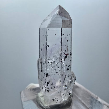 Enhydro Harlekin Phantom Amethyst, 1x Blase Streep Mine Goboboseb Namibia 38*15*12mm #12858