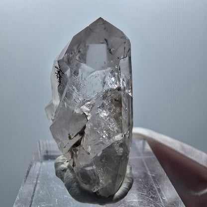 Enhydro Harlekin Phantom Quarz, 1x Blase Streep Mine Goboboseb Namibia 31*24*15mm #12859