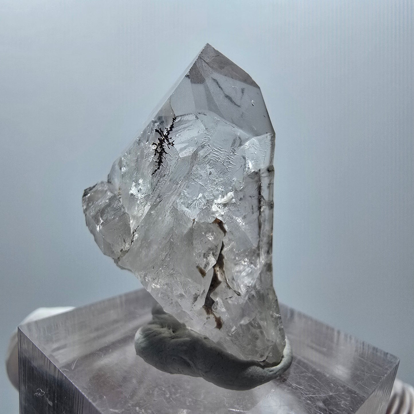 Enhydro Harlekin Phantom Quarz, 1x Blase Streep Mine Goboboseb Namibia 31*24*15mm #12859