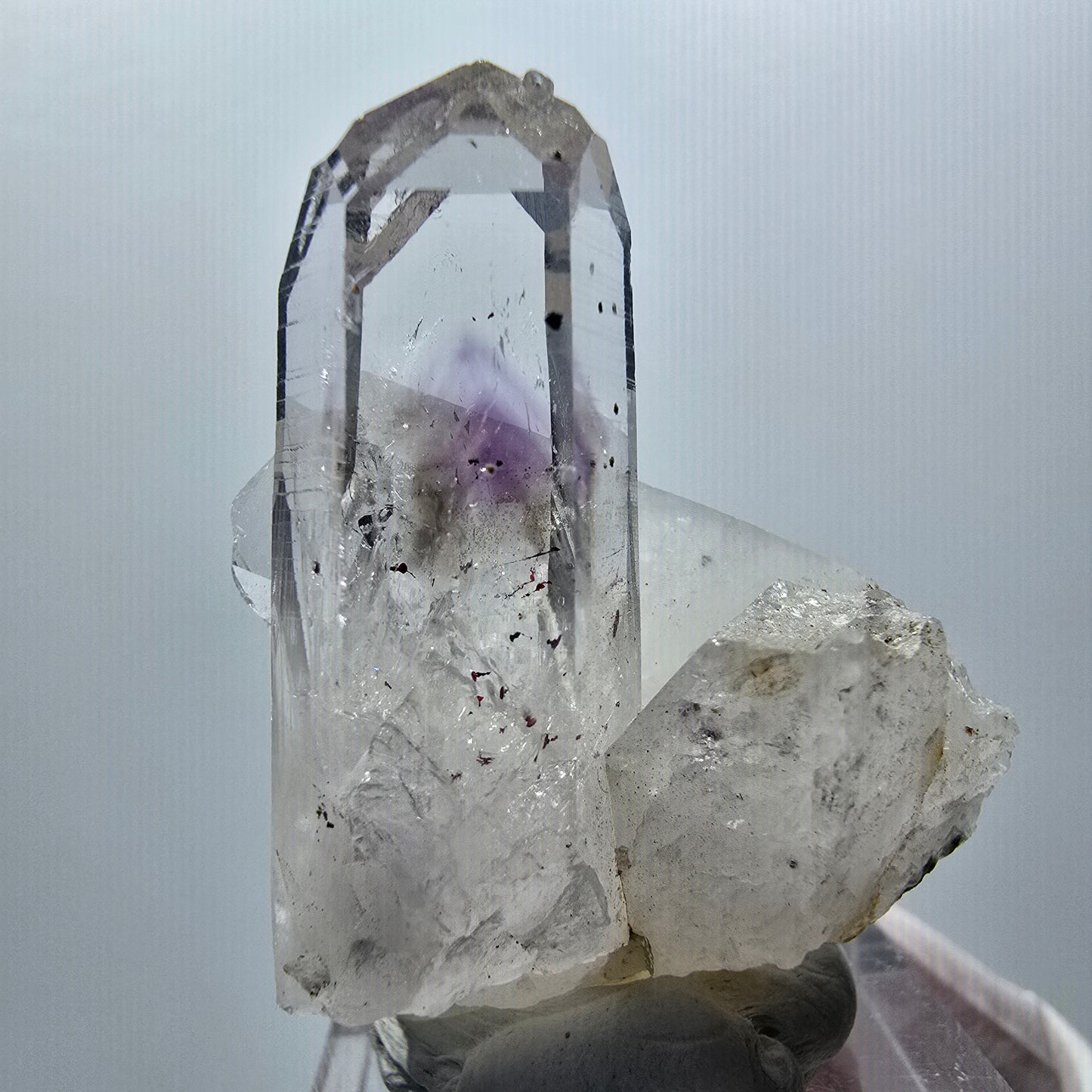 Lemurian Phantom Amethyst Stufe Streep Mine Goboboseb Namibia 42*33*21mm #12860