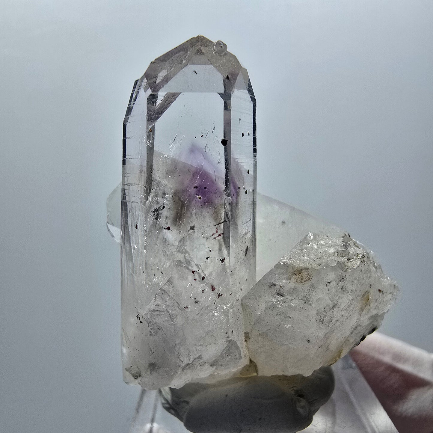 Lemurian Phantom Amethyst Stufe Streep Mine Goboboseb Namibia 42*33*21mm #12860