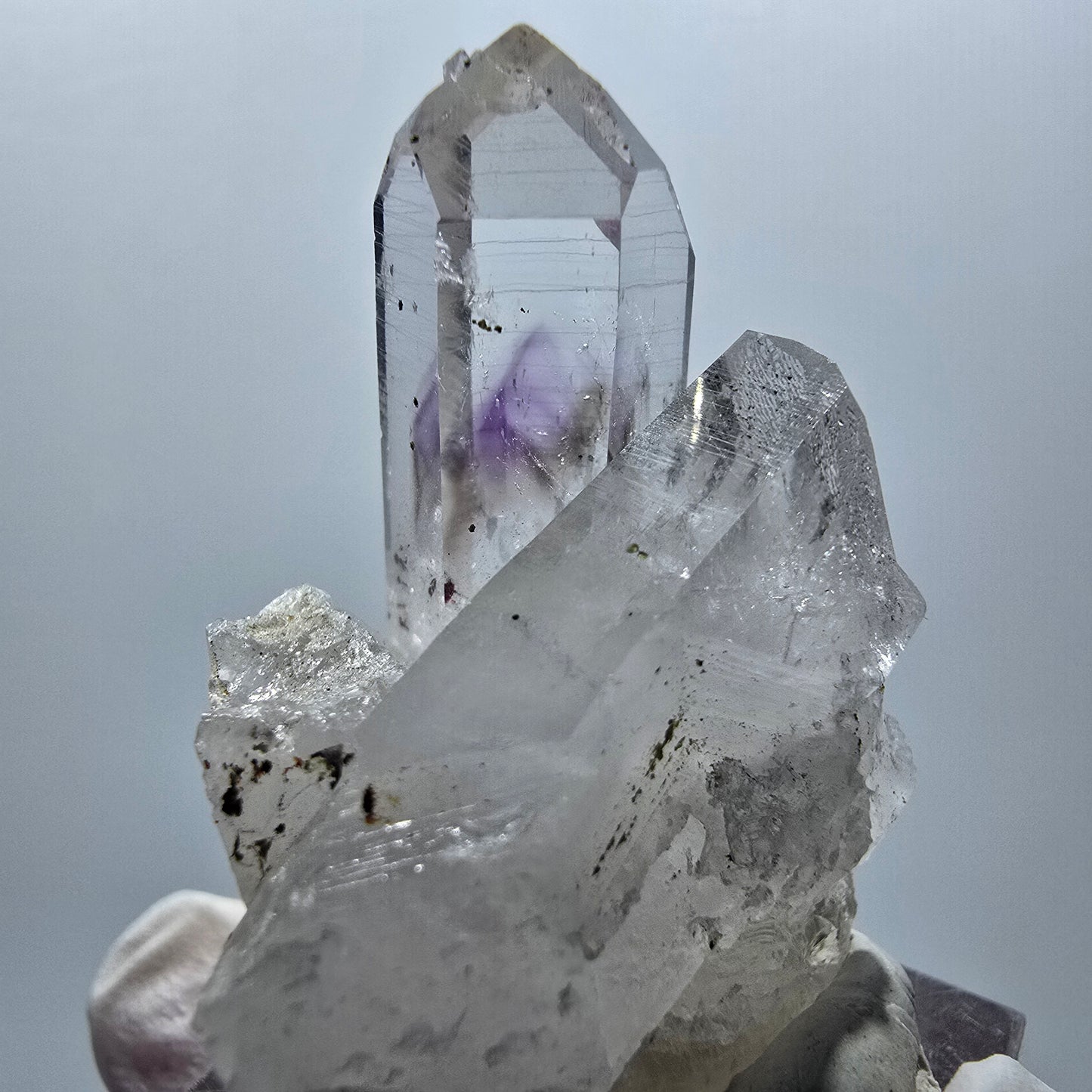 Lemurian Phantom Amethyst Stufe Streep Mine Goboboseb Namibia 42*33*21mm #12860