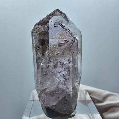 Enhydro Harlekin Phantom Amethyst, 1x Blase Streep Mine Goboboseb Namibia 40*20*13mm #12861