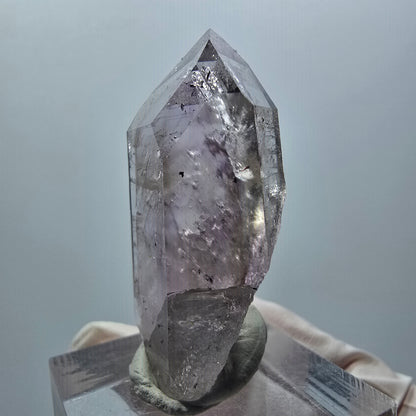 Enhydro Harlekin Phantom Amethyst, 1x Blase Streep Mine Goboboseb Namibia 40*20*13mm #12861